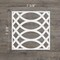 Ekena Millwork Extra Small Montrose Decorative Fretwork Wall Panels in Architectural PVC, 7 3/8"W x 7 3/8"H x 3/8"T WALP08X08MNT - alternate 2